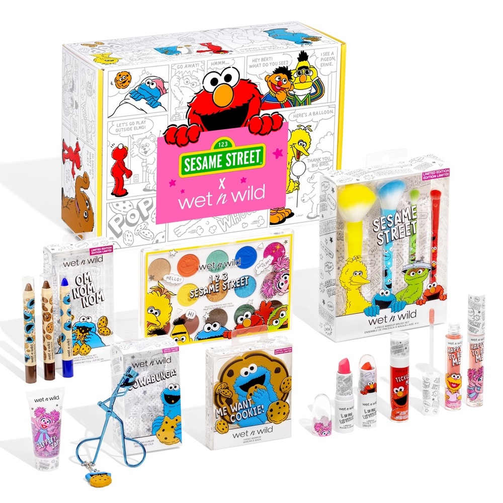 SESAME STREET x Wet n Wild PR BOX